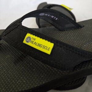 Shoes W9 Black Orthotic Flip Flop